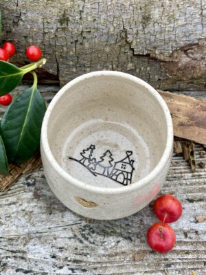 Tasse "le village de Noël du Manele"