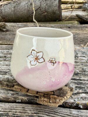 Tasse orchidées à café ou thé n°1