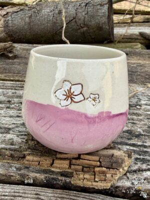 Tasse orchidées à café ou thé n°3