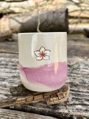 Tasse à expresso orchidée n°2