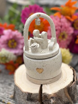 Boîte à musique guinguette du manele "La vie en rose"